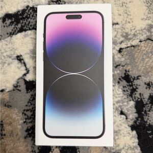 Empty Box iPhone 14 Pro Max Purple